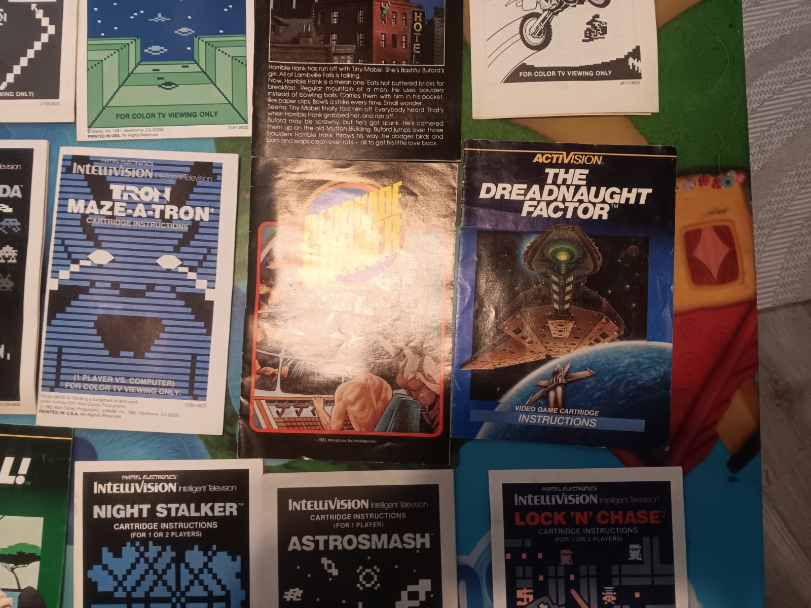 intellivision II console, Voice Module, 17 Games. Untested No Ac Cord. Read