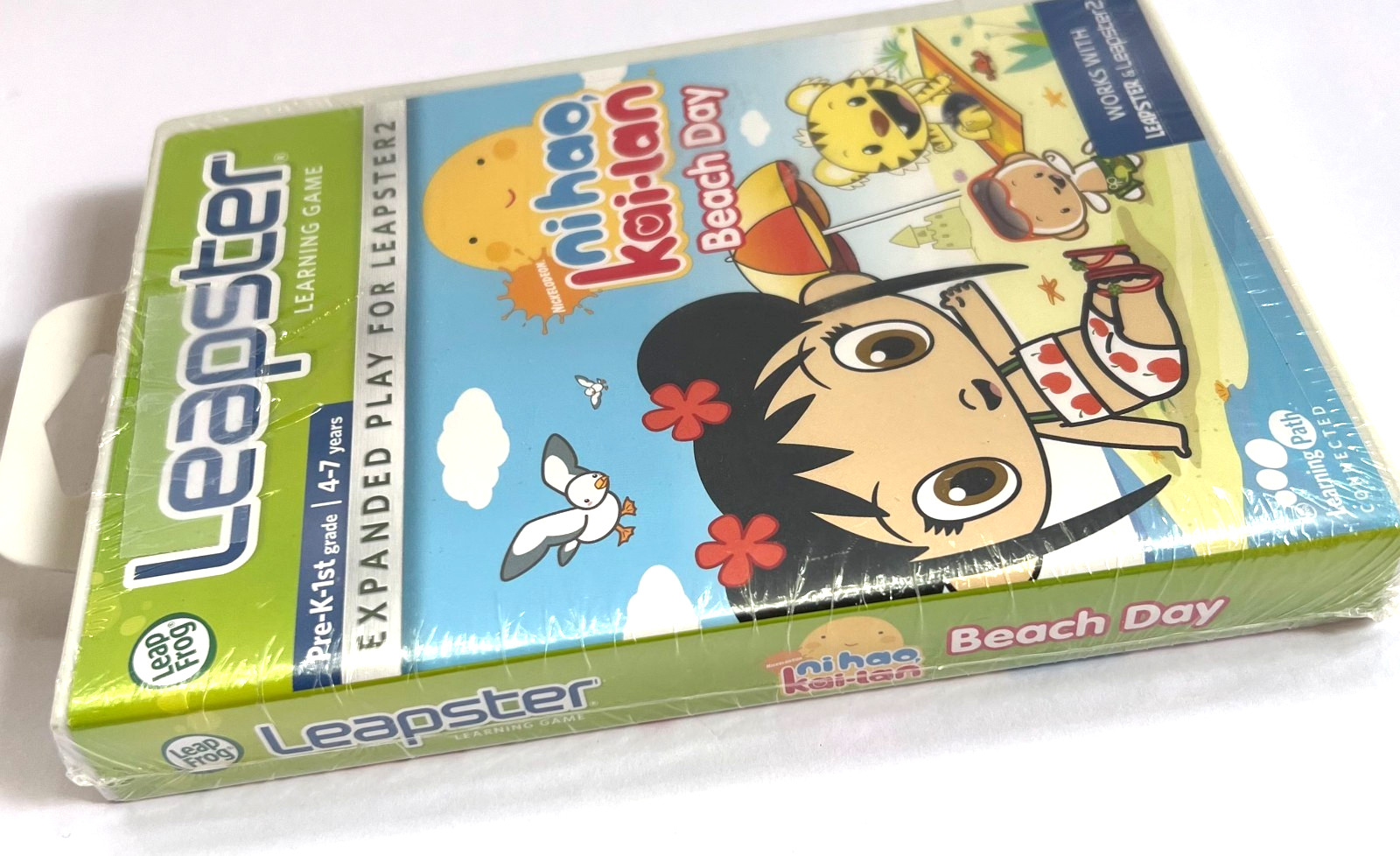 LeapFrog Leapster Ni Hao Kai-Lan Beach Day NEW Sealed Pre-K Learning Game