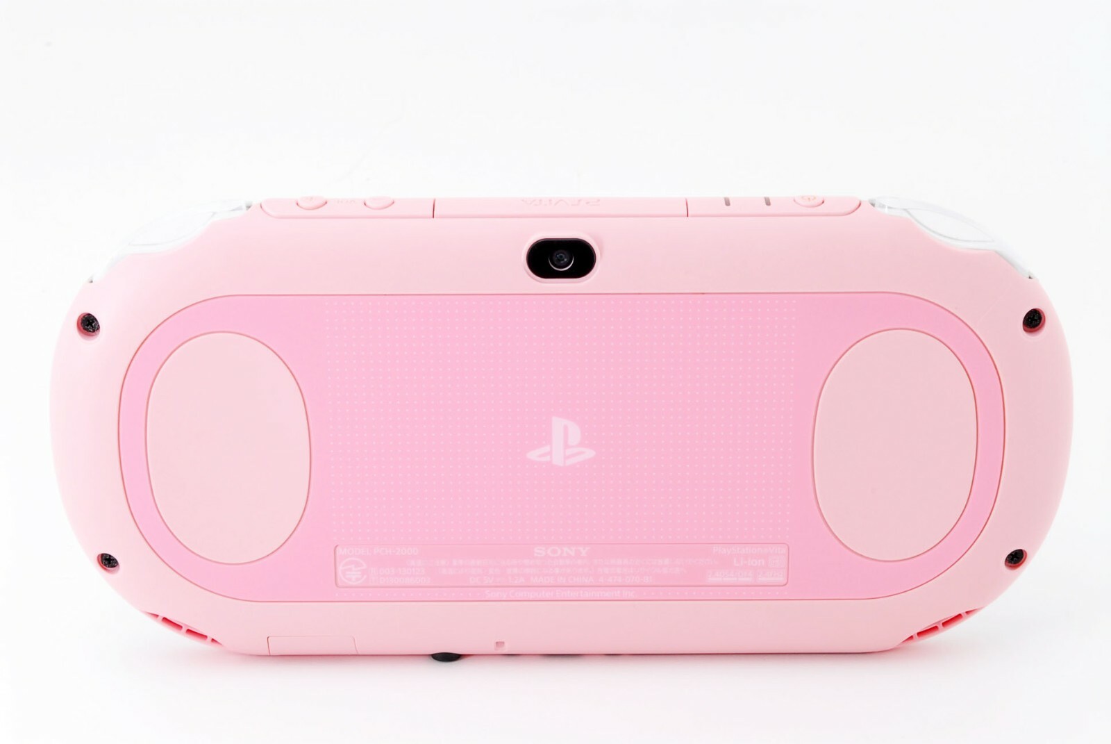 Sony PS Vita Light Pink White Slim Playstation PCH-2000 w/ Charger