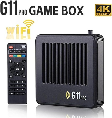 All8Bit G11 Pro 100K Games Dual Controllers Portable Plug & Play Gaming Console