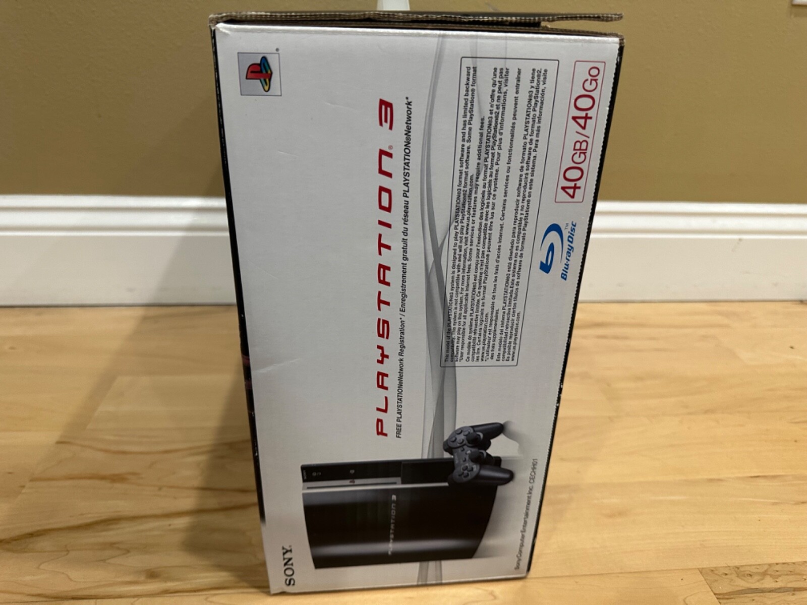 Sony PlayStation 3 Launch Edition 40GB Home Console – B