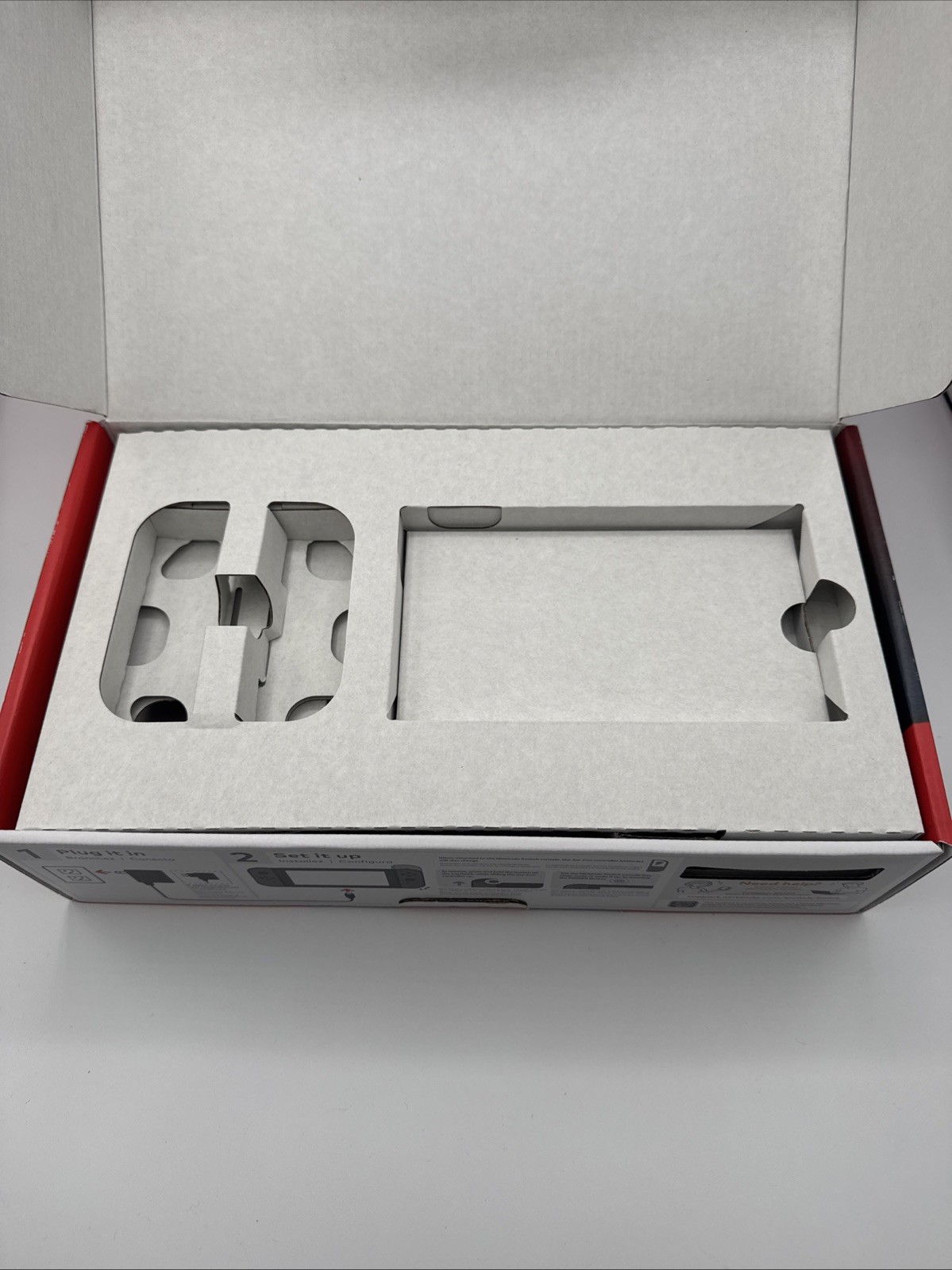 Nintendo Switch Console Box ONLY w/ Inserts & Manual Gray Joy-Con HAC-001 (-01)