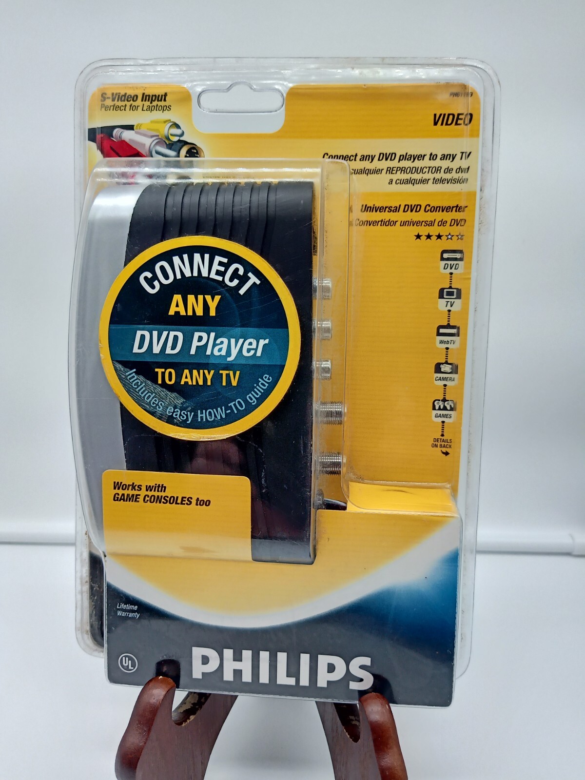 Philips Connect DVD Player on Your TV NEW IN BOX