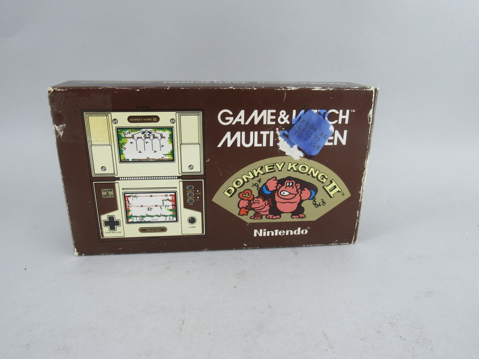Vintage Nintendo Game & Watch Multi Screen Donkey Kong II JR-55 With Box