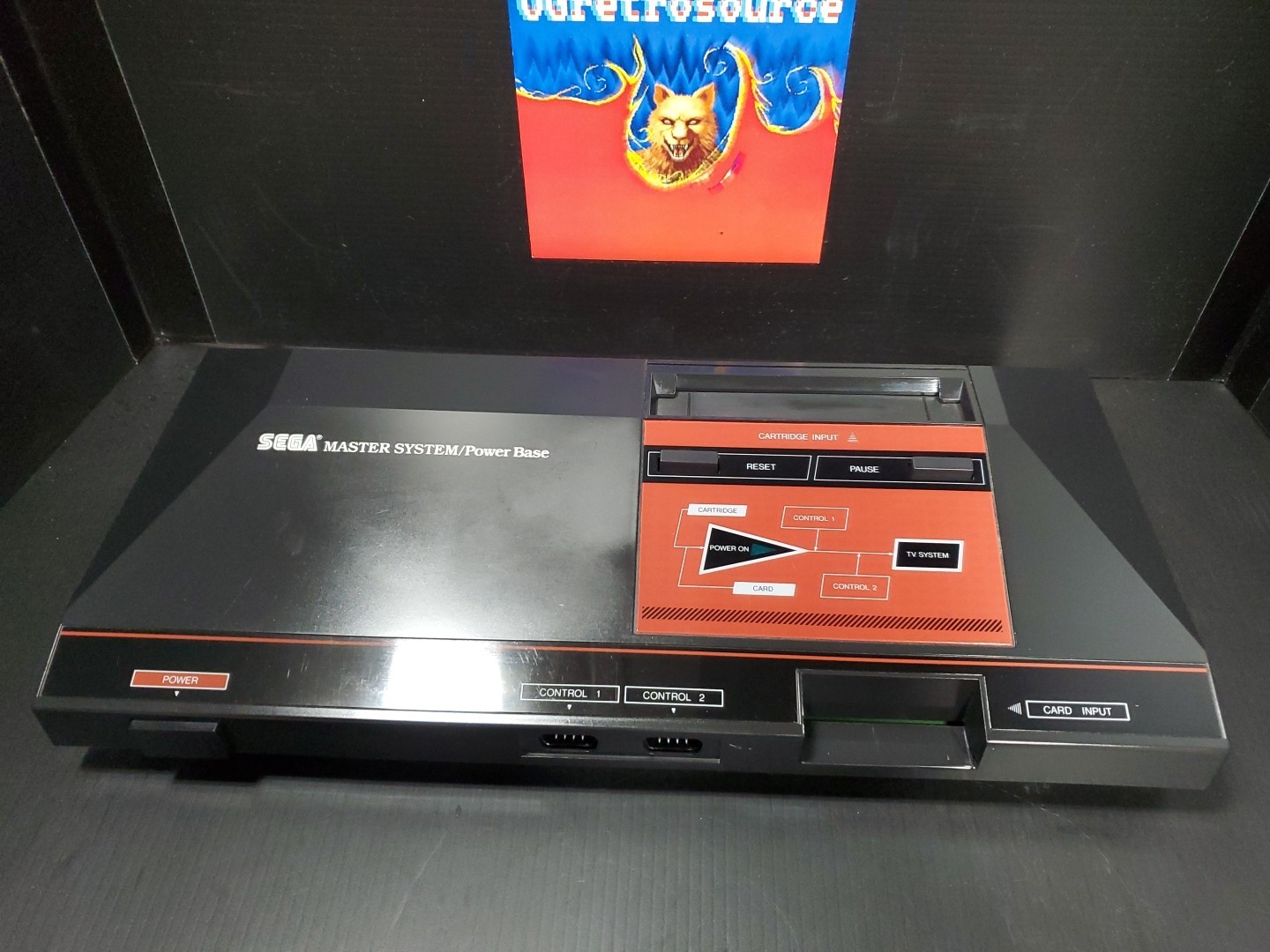 Sega Master System Console Tested w/ controller & new power cord & RCA cable
