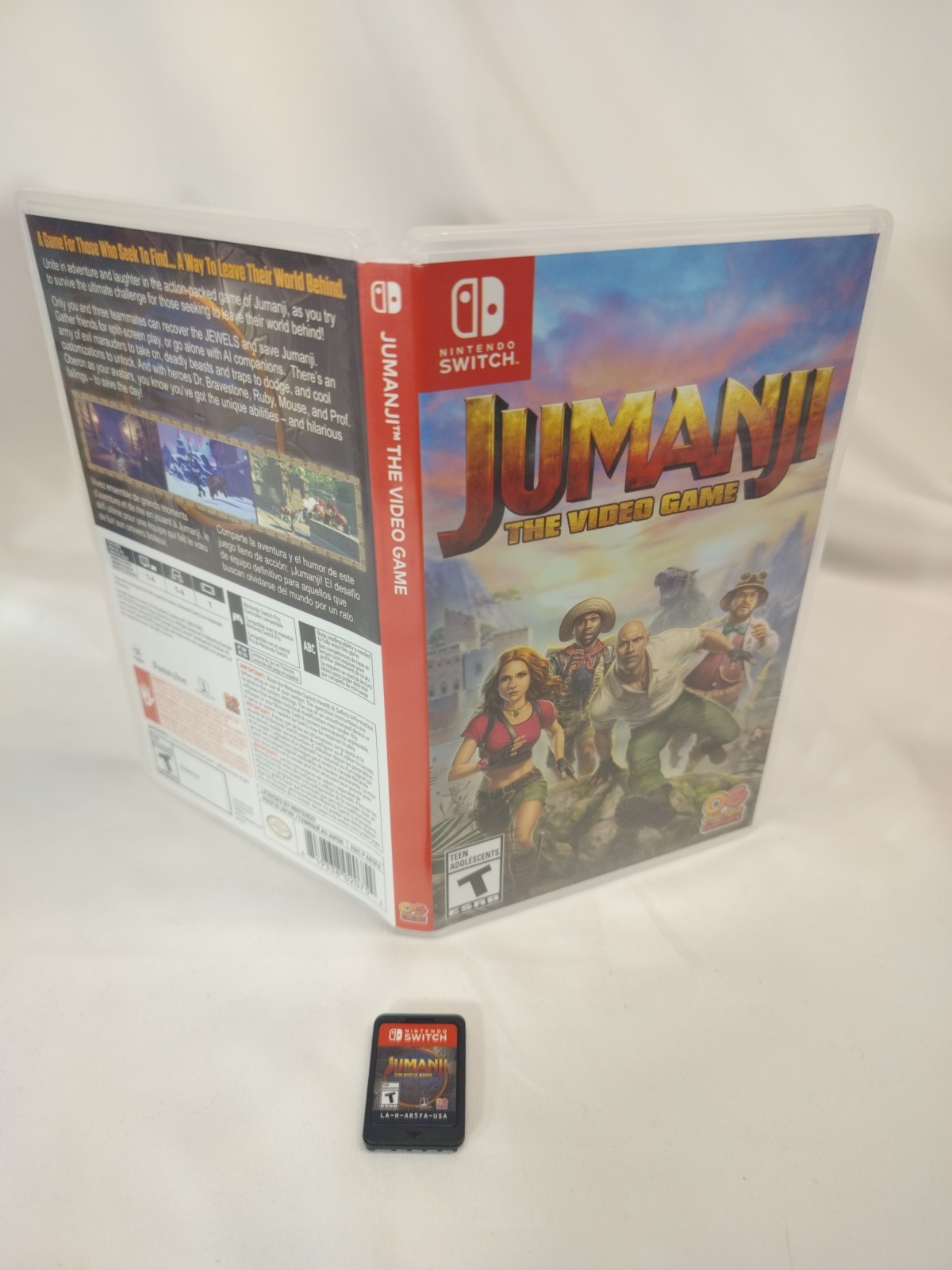 Nintendo Switch Bundle – HAC-001 Red & Blue Joycons – Charger – 5 Games Tested!