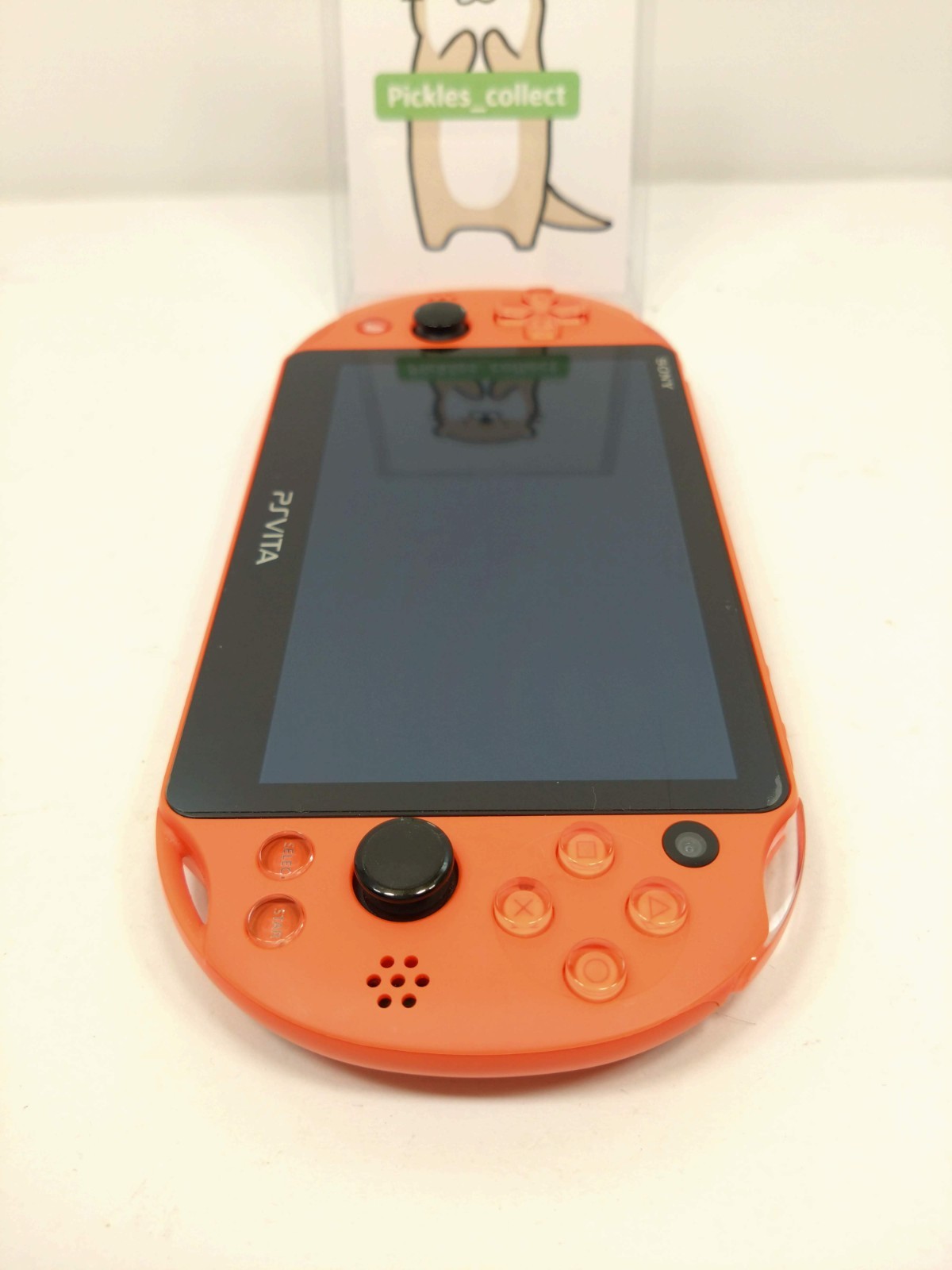 PS vita Neon Orange PCH-2000 ZA24 Console only Wi-Fi PSV Tested Sony 0529J