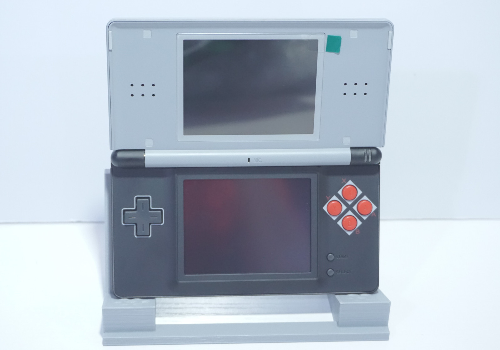 Nintendo DS Lite Nintendo NES Black & Gray Handheld System with Charger & Stylus