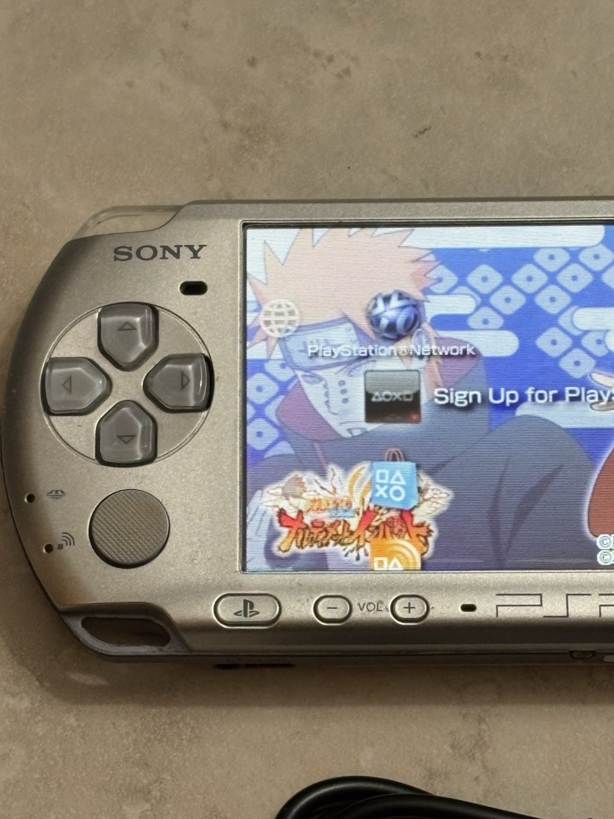 Mystic Silver Sony PSP 3000 System w/ Charger, Battery, & Bundle Import