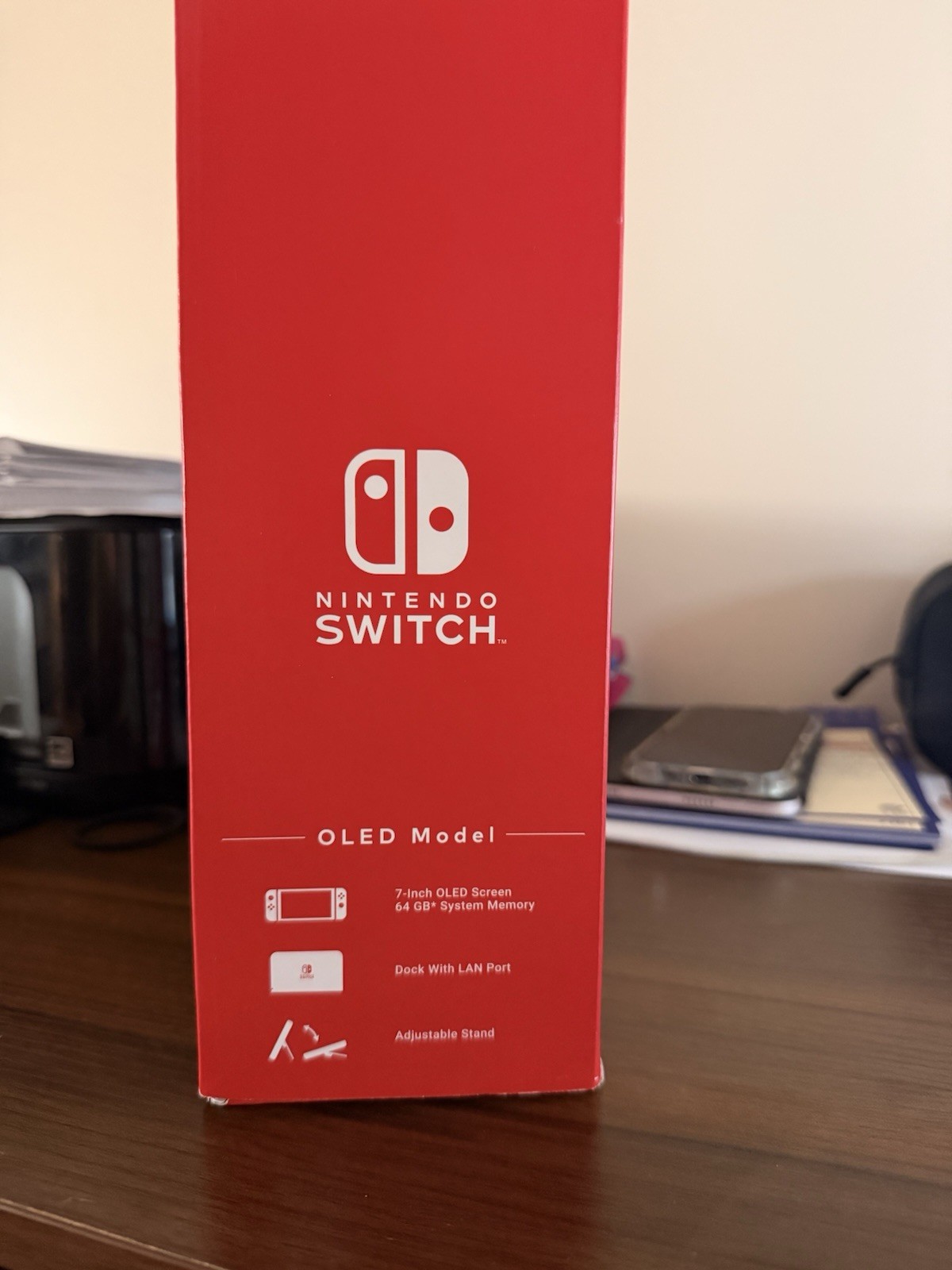 Nintendo Switch OLED Model Console White 64GB Dock LAN Joy-Con HDMI
