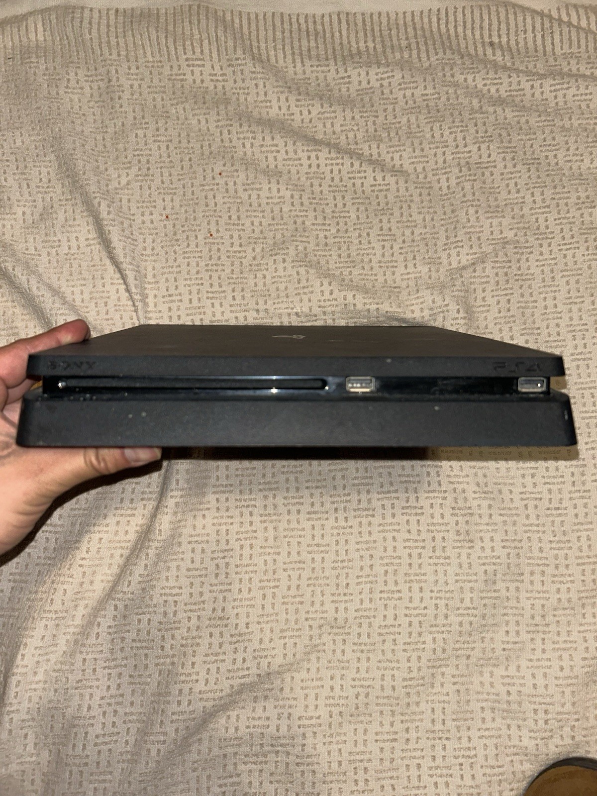 Sony PlayStation 4 Slim Black Home Console, HDMI USB-A Ethernet PS4