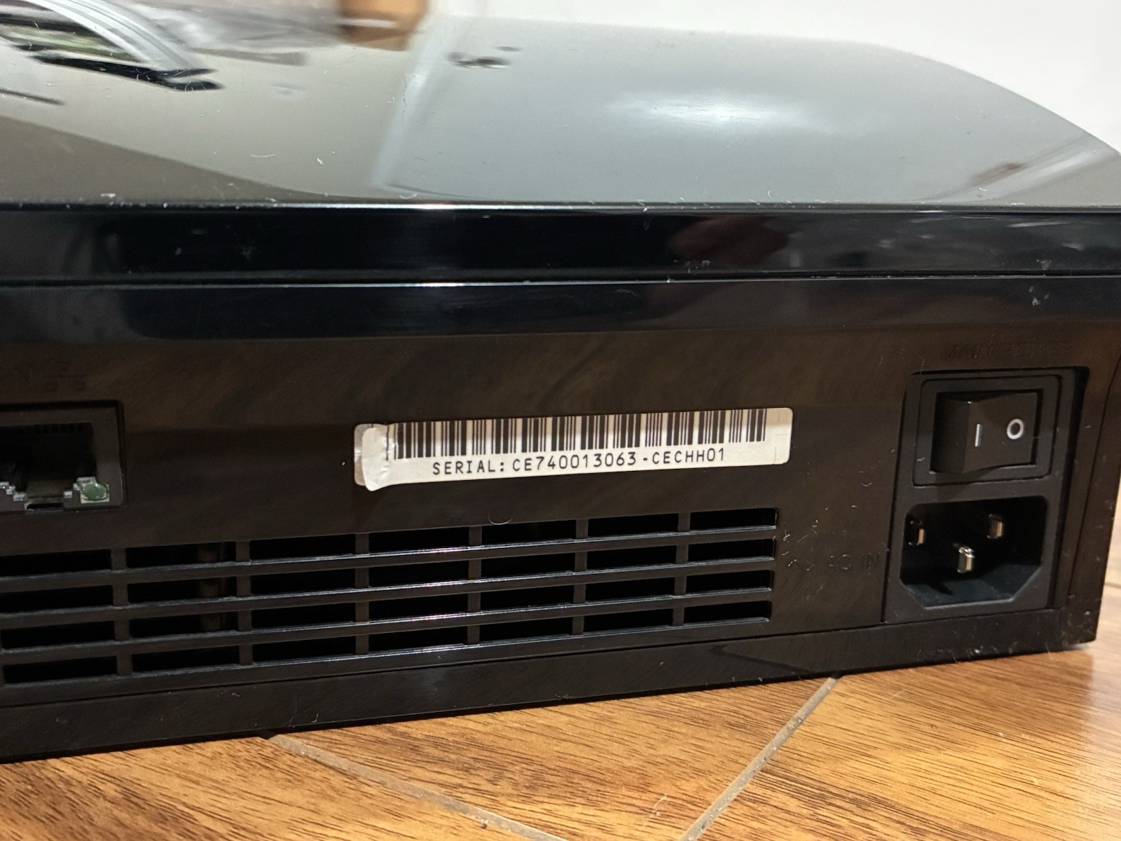 Sony PlayStation 3 console for parts or repair. as-is.
