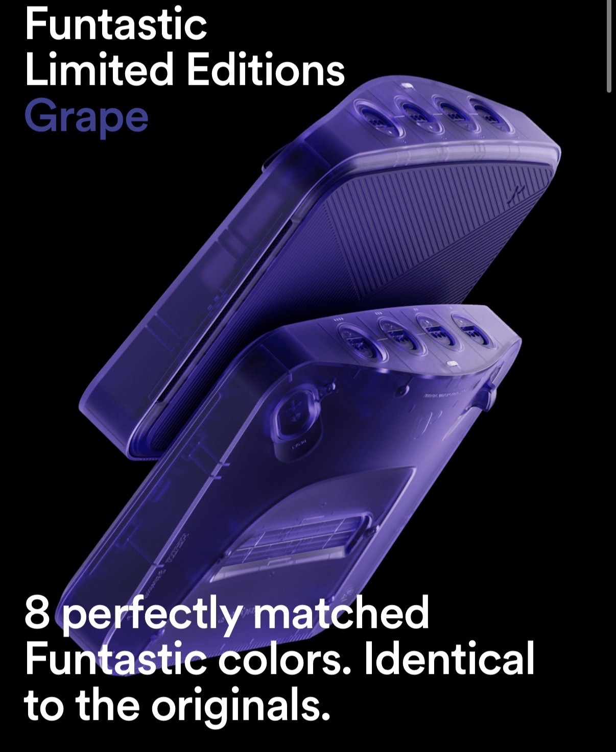 analogue 3D grape