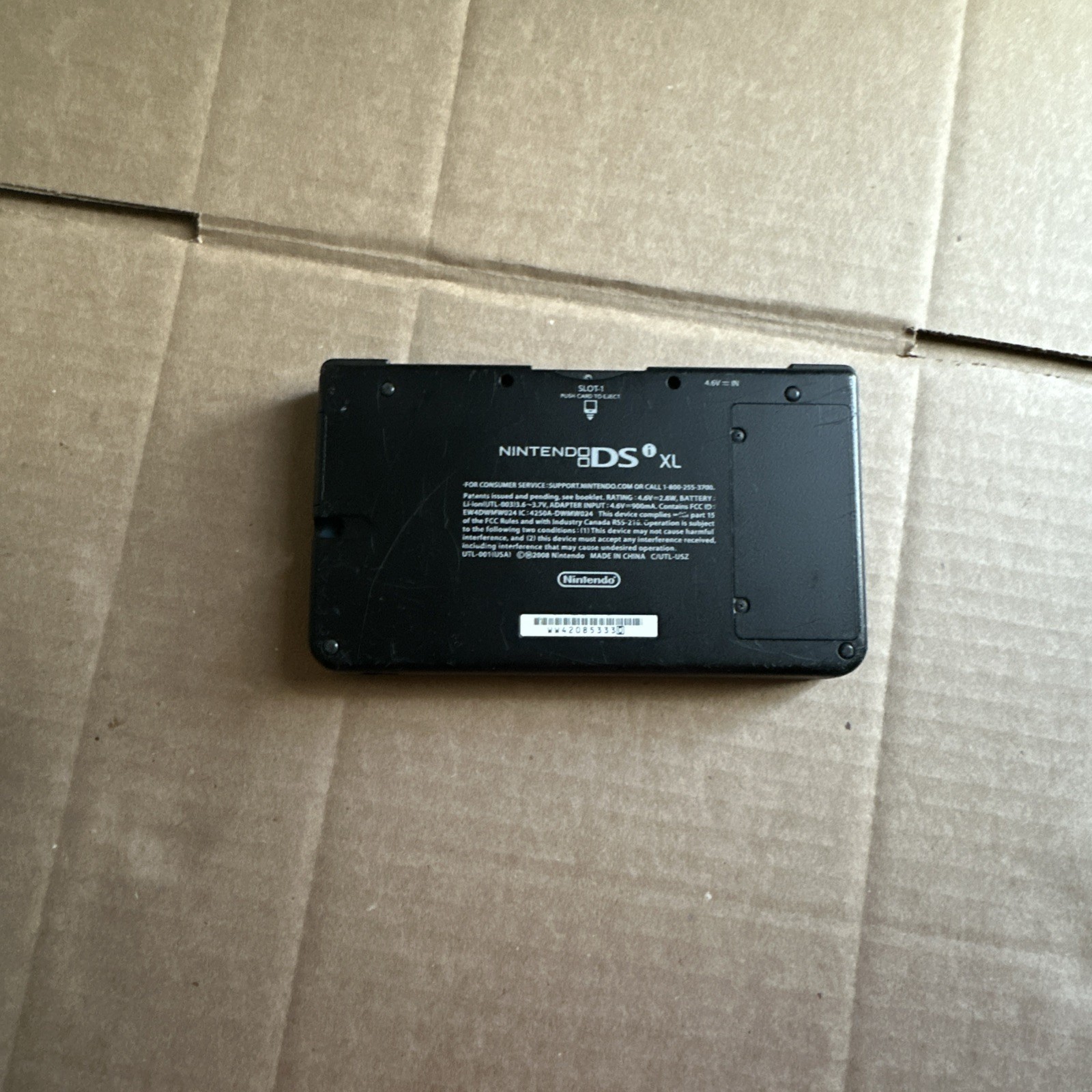 Nintendo DSi XL Blue UTL-001 USA For Parts /Repair [Powers on, READ] As Is