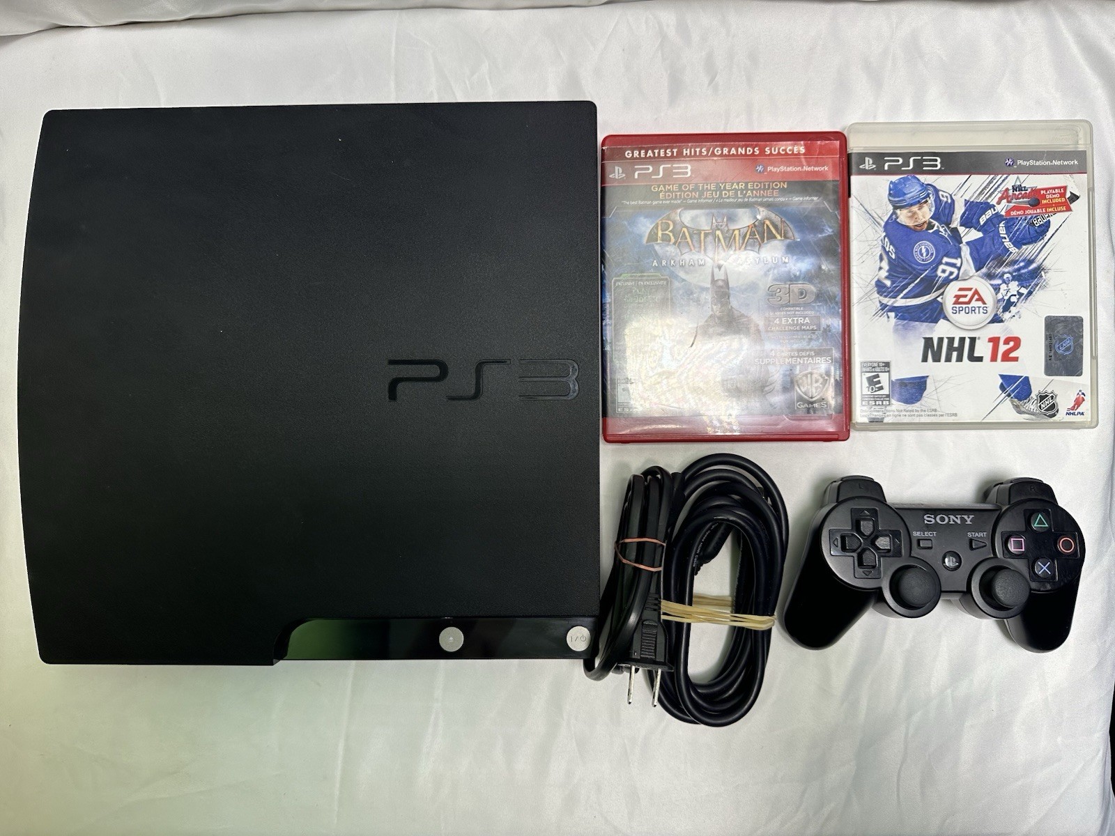 Sony PlayStation 3 – Slim 120GB Black Console CECH-2001A