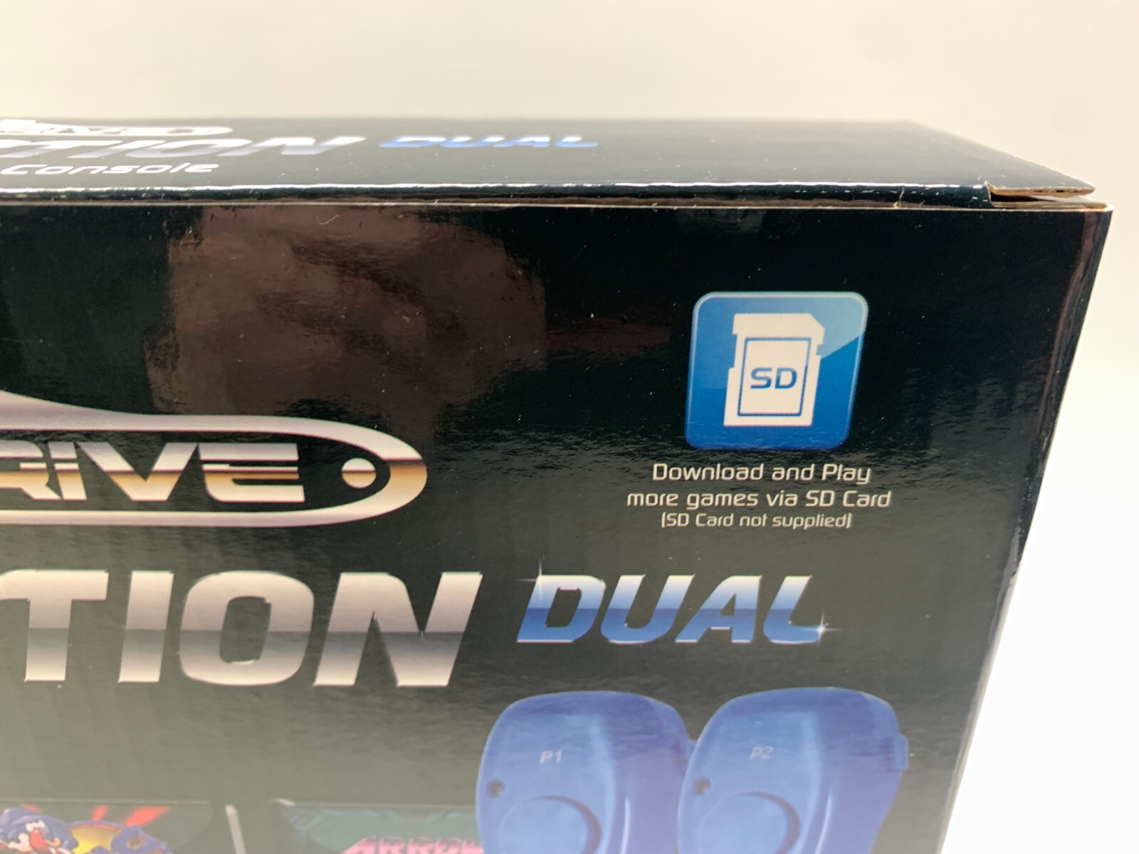 SEGA MEGA DRIVE ARCADE MOTION DUAL BLAZE CONSOLE – 37 GAMES INCLUDED – NEW