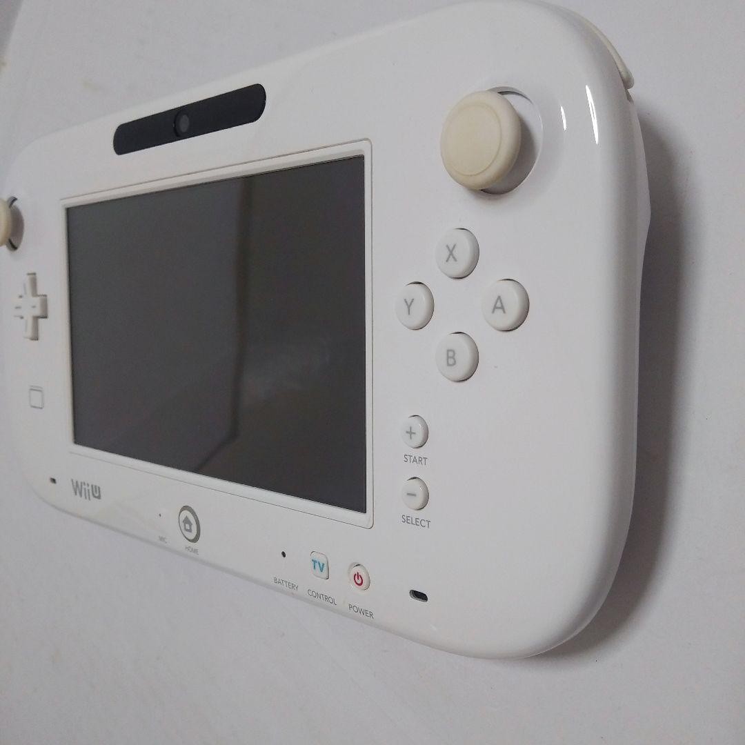 Nintendo Wii U basic set 8gb White Tested Woking Box Cable USED