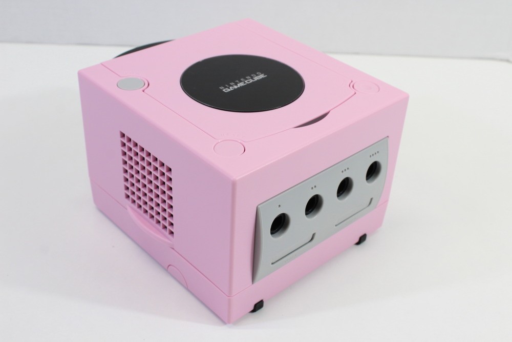 Nintendo GameCube Clear Shell US Region Console GC NTSC-U/C White LED Recapped