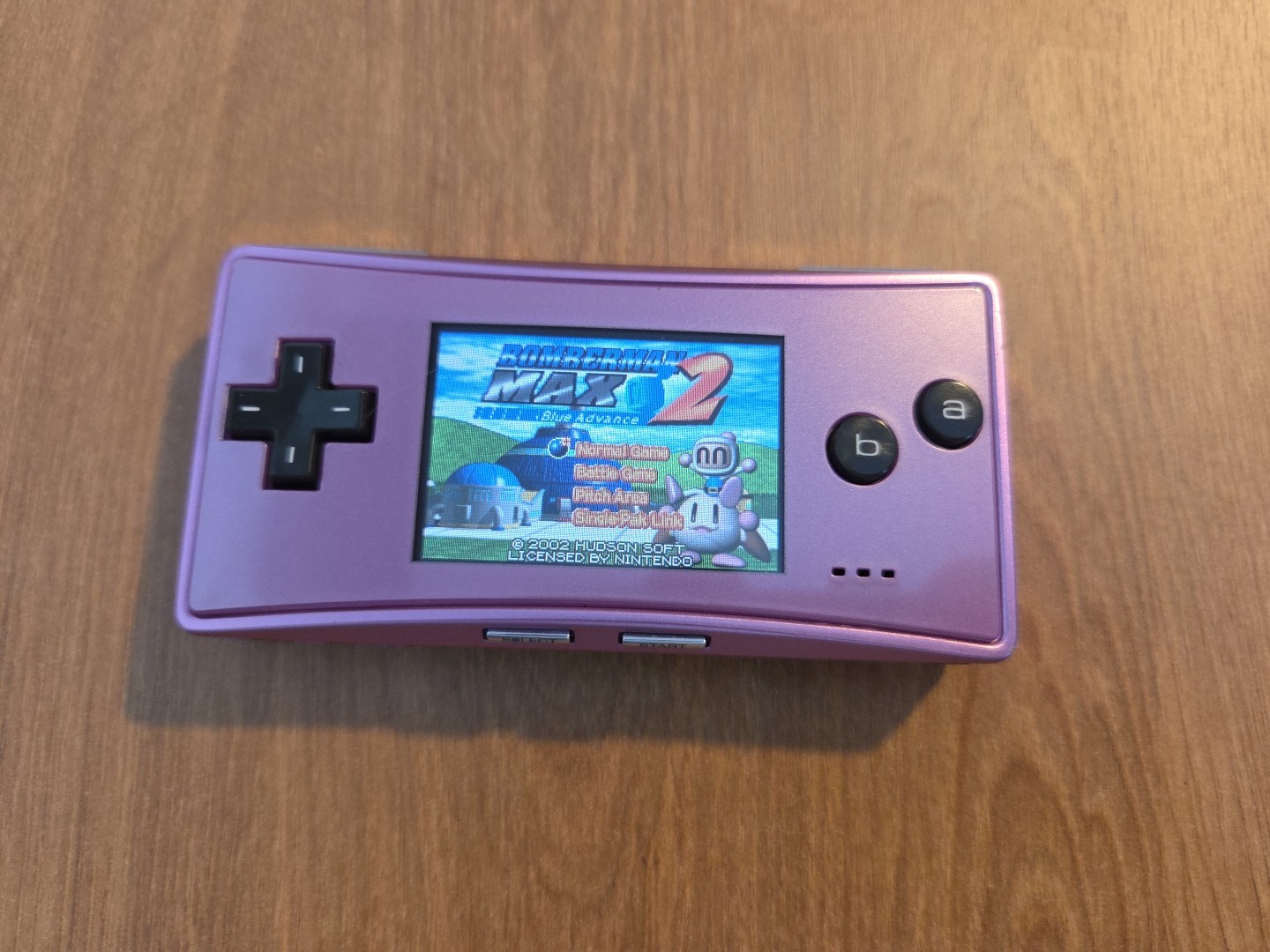 Nintendo Game Boy Micro Purple console boxed Excellent Universal Handheld System
