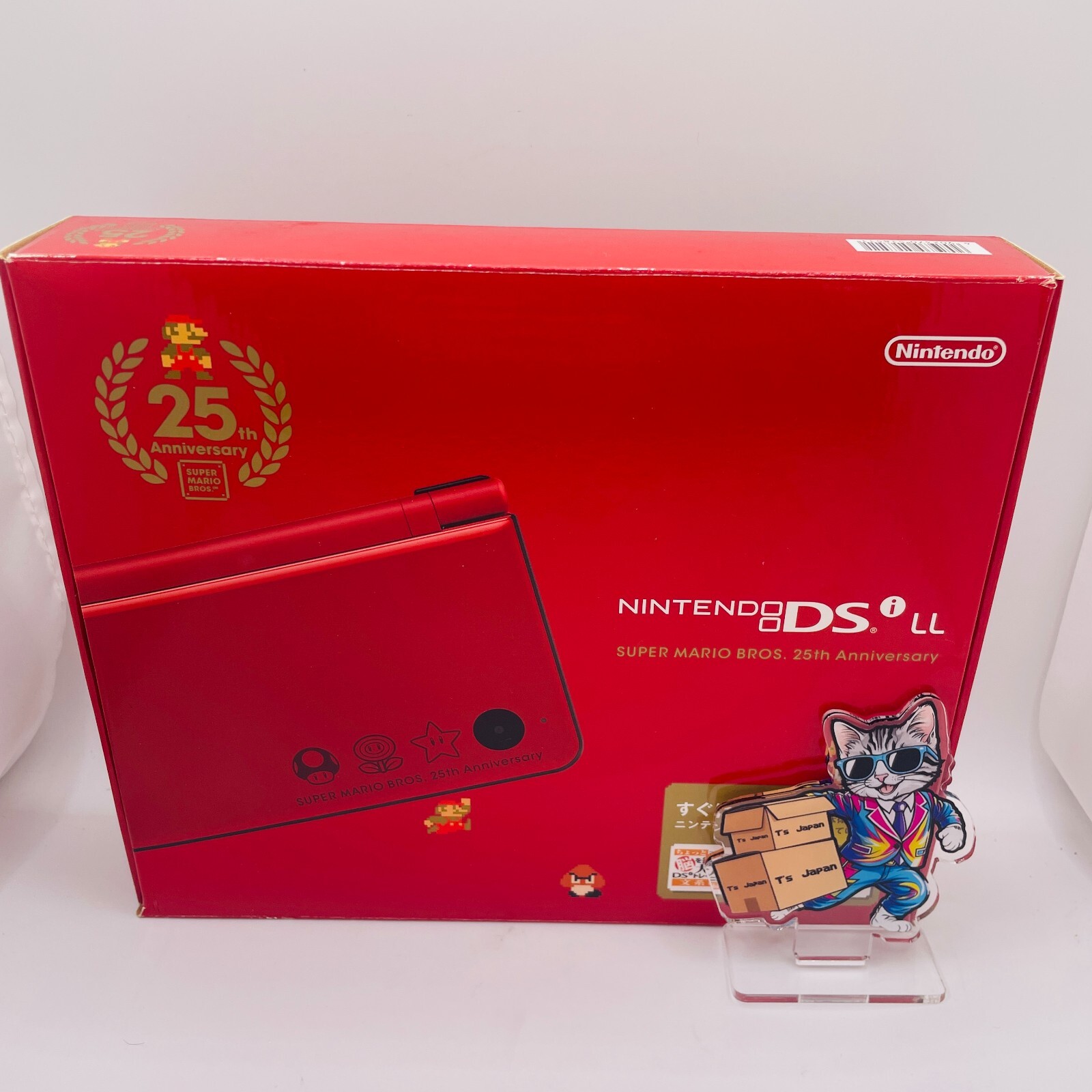 Nintendo DSi LL XL Red Console Super Mario 25th Anniversary Edition 2010 New