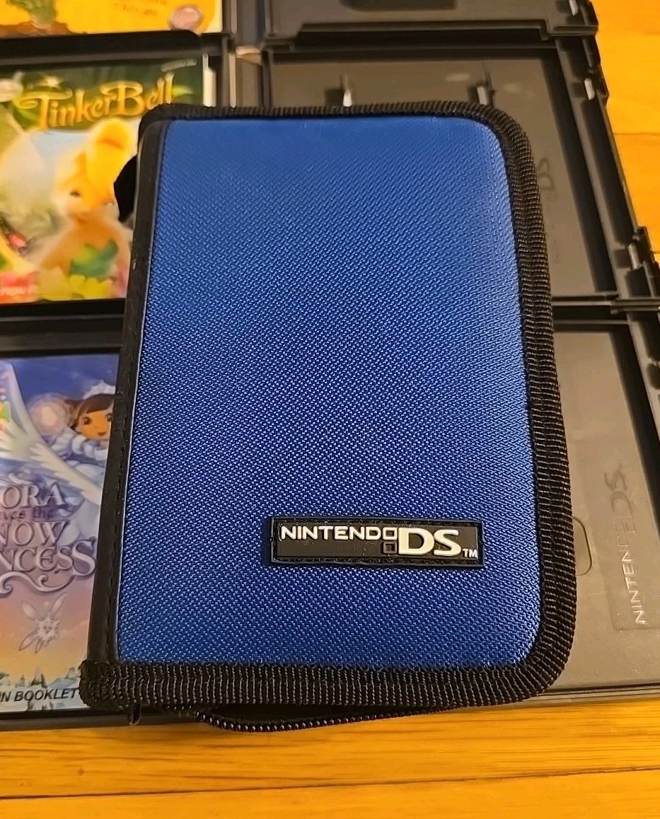 Nintendo DSi Black Handheld System Zelda Lego Plants Vs Zombies Games Cib Clean
