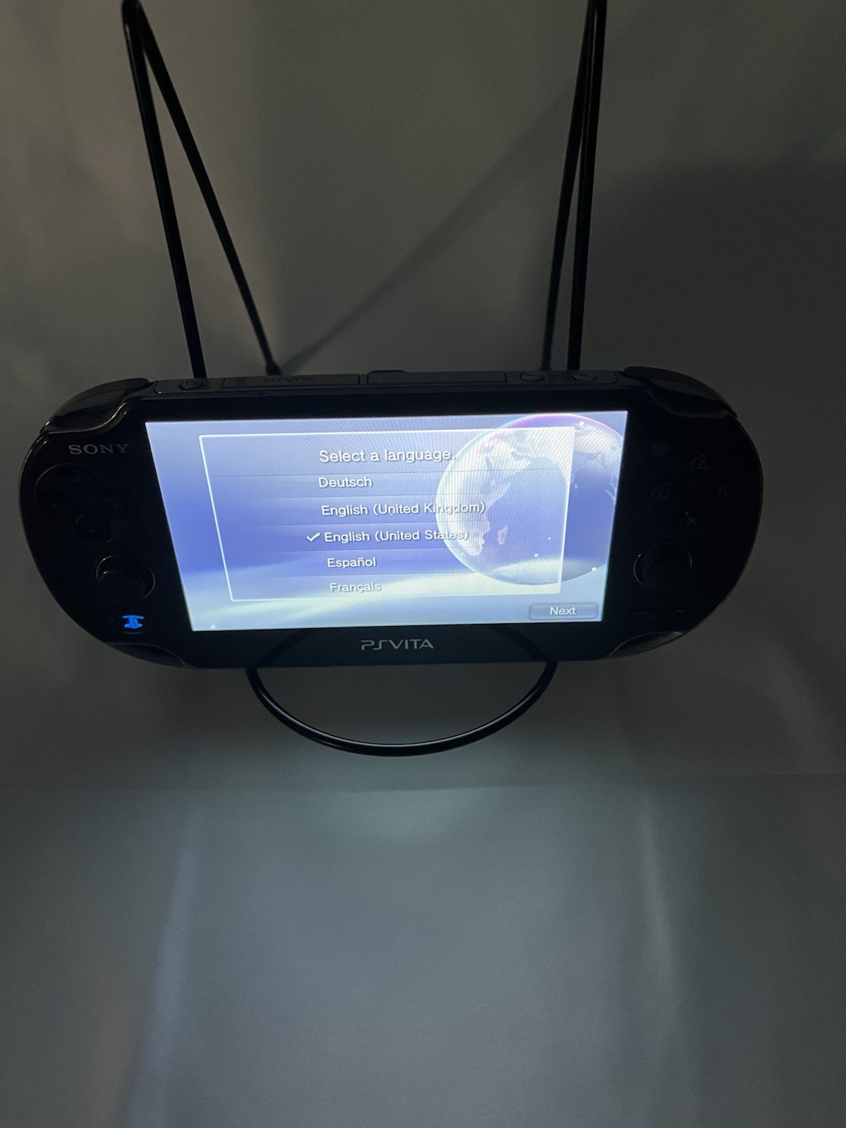Sony PS Vita PCH-1101 OLED Black + 16GB Memory Card + Charger + Case Tested