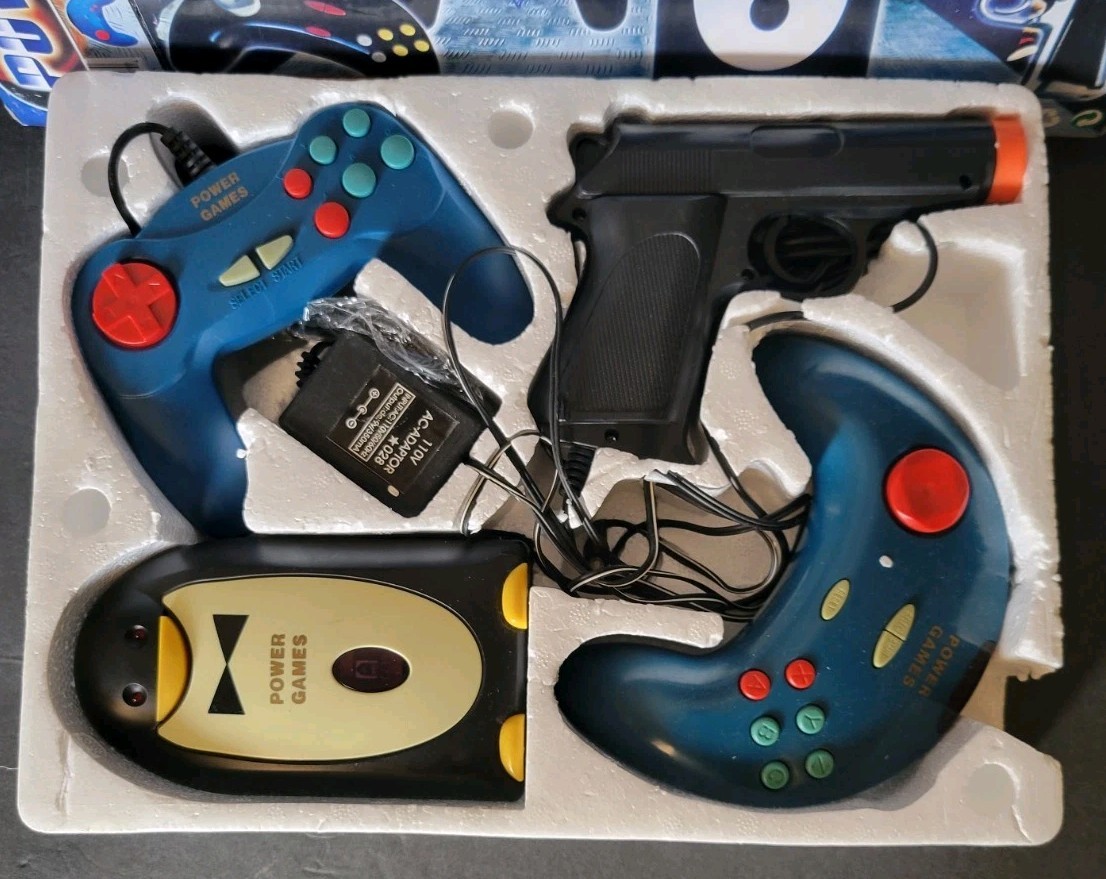 Super Entertainment System Power Games High-Tech Controller Wireless Telecontrol