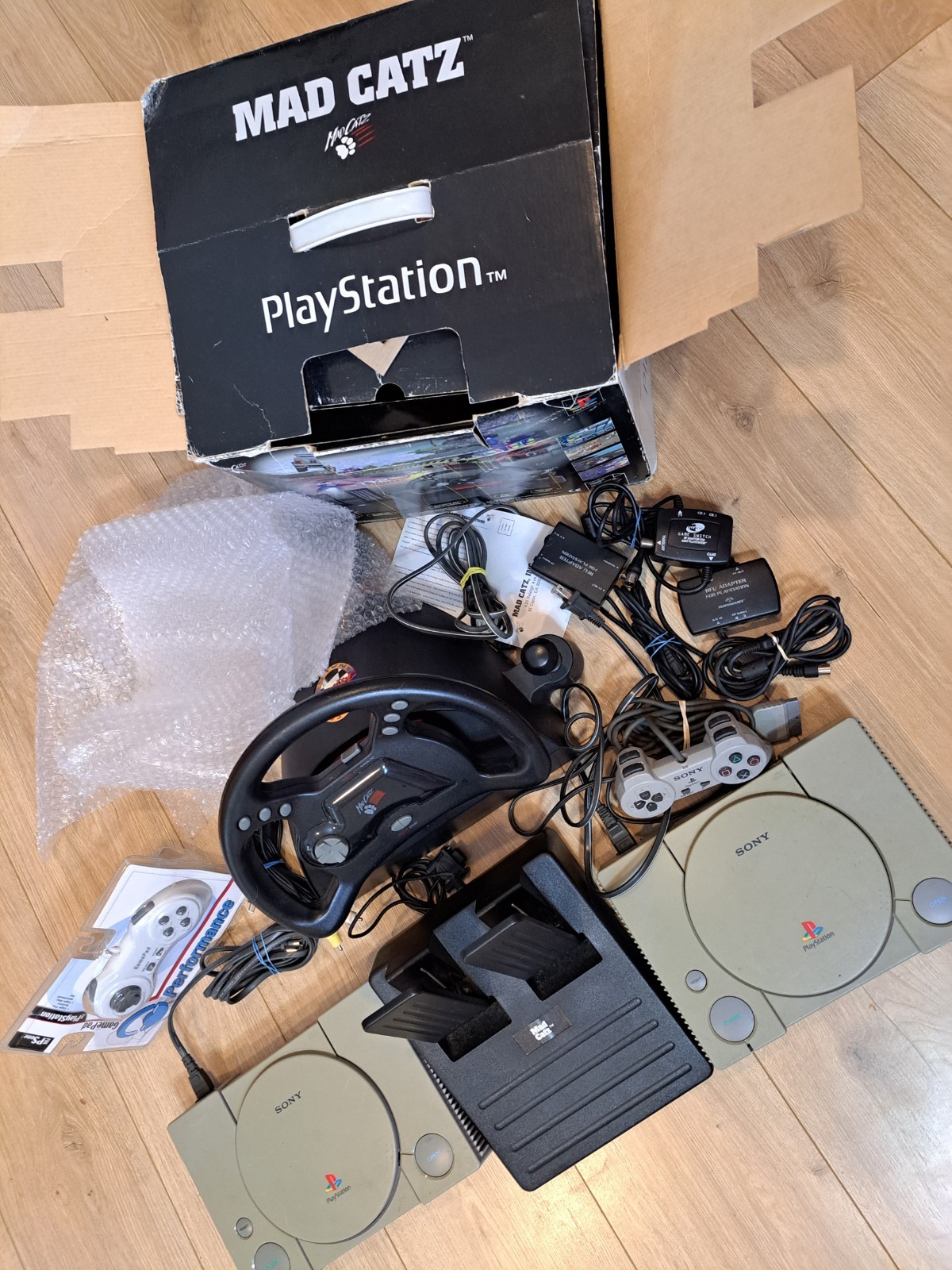 Lot of 2 Playstation 1 PS1 Console Systems