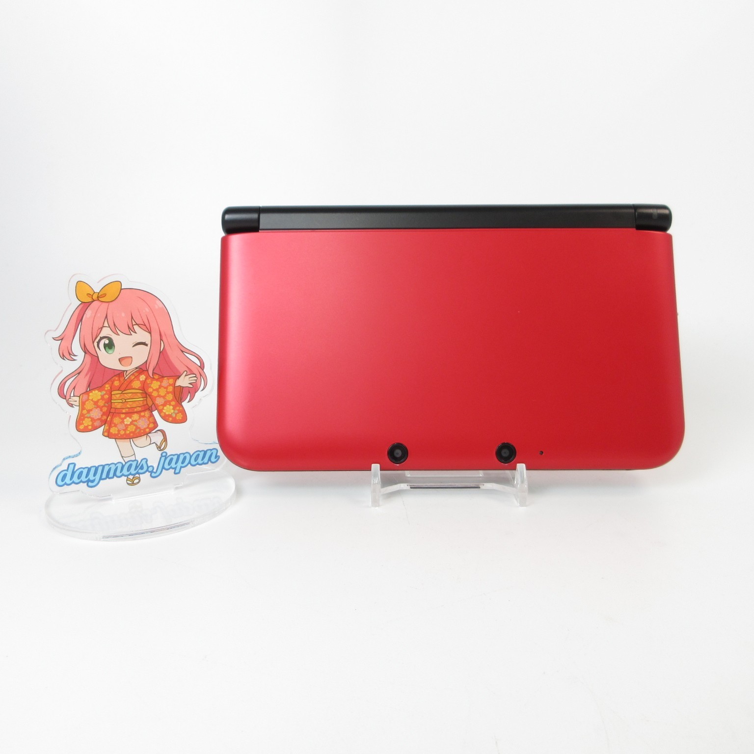 【Near Mint】Nintendo 3DS LL XL Red x Black Console ONLY Japanese Edition #DEN2032