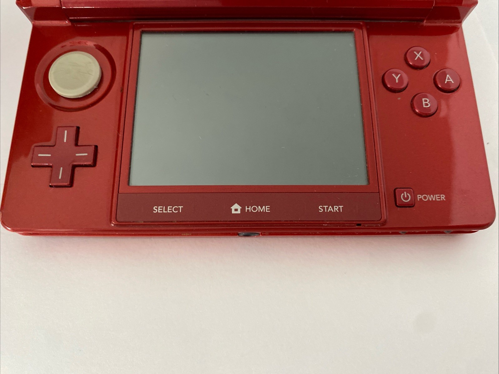 Nintendo 3DS Handheld System Flame Red Working Great Condition North American
