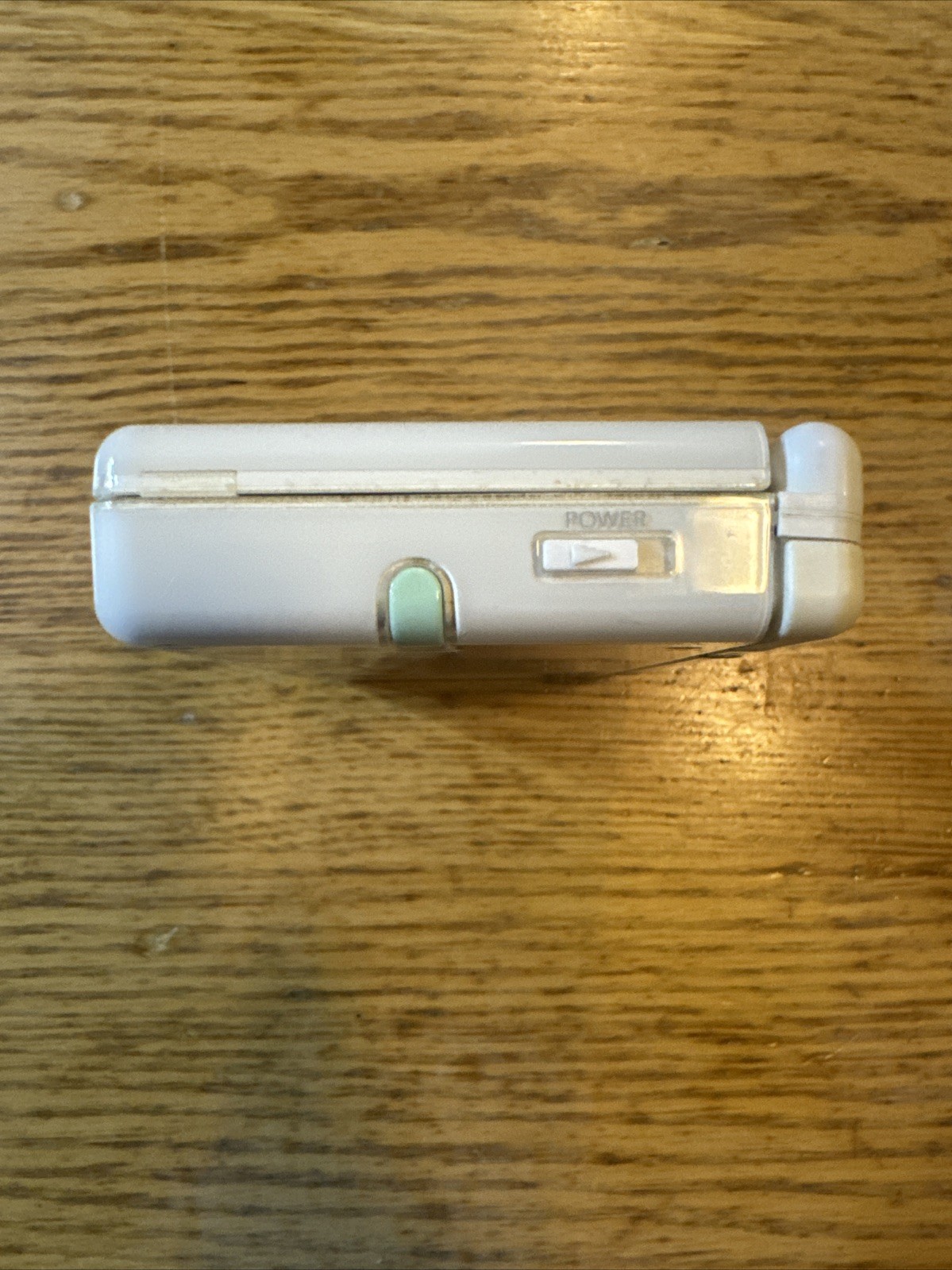 Nintendo DS Lite – Crystal White – Tested & Working, W/ Blue Stylus, NO CHARGER
