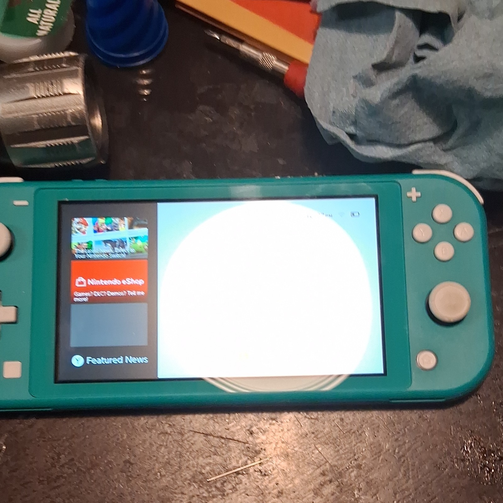 Nintendo Switch Lite Blue Handheld Console 32GB 720p Wi-Fi USB-C HDH-001