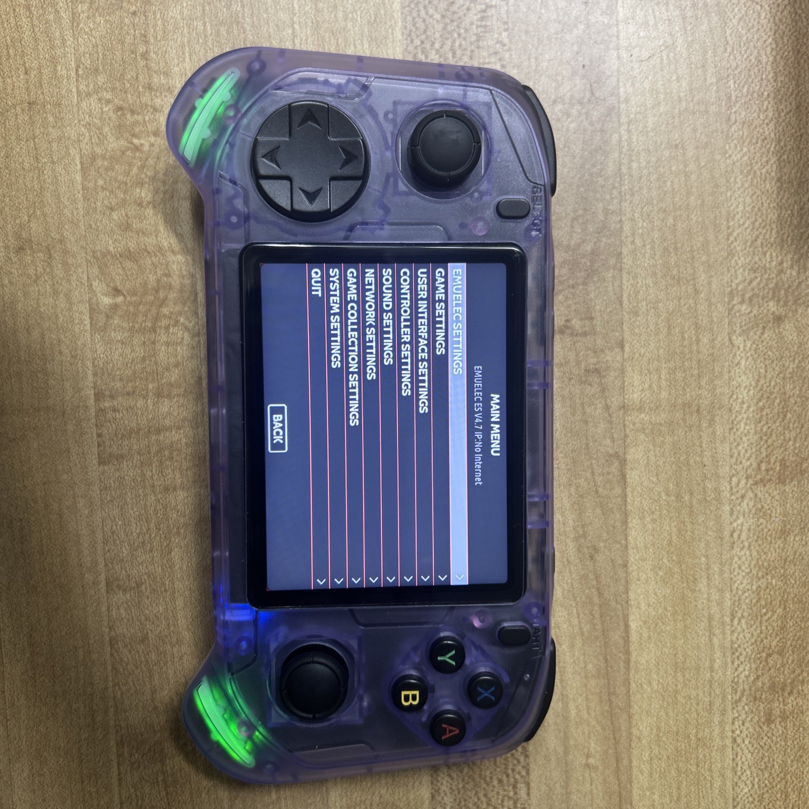R6XH Handheld Game Console 3.5 Inch IPS Screen