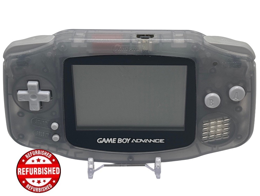 Nintendo GameBoy Advance Glacier Console w/ Box + Pokémon Sapphire JP Tested GBA