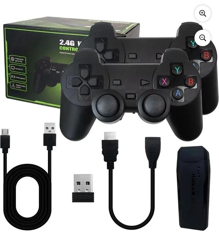 GameStick Lite 4K Ultra HD Wireless HDMI Microconsole Classic Games