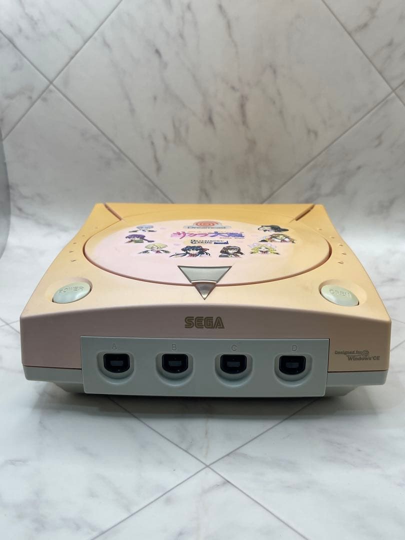 Sega Dreamcast console Sakura Taisen HKT-3000 tested