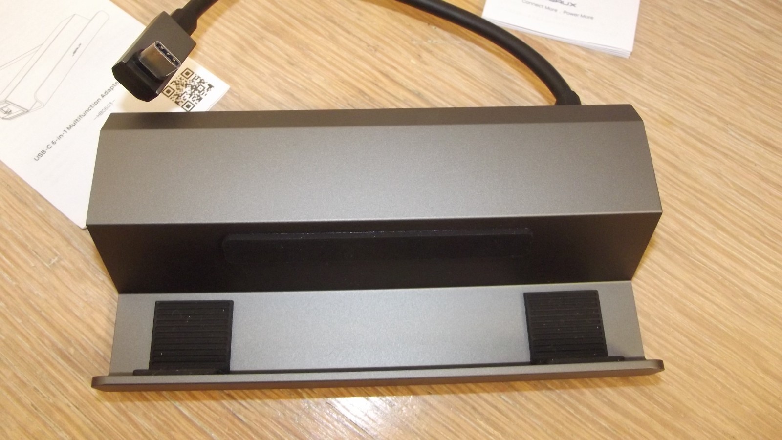 Docking Station – ROG Ally X, Steam Deck, JSAUX USB-C 6-In-1 Adapter HB0603