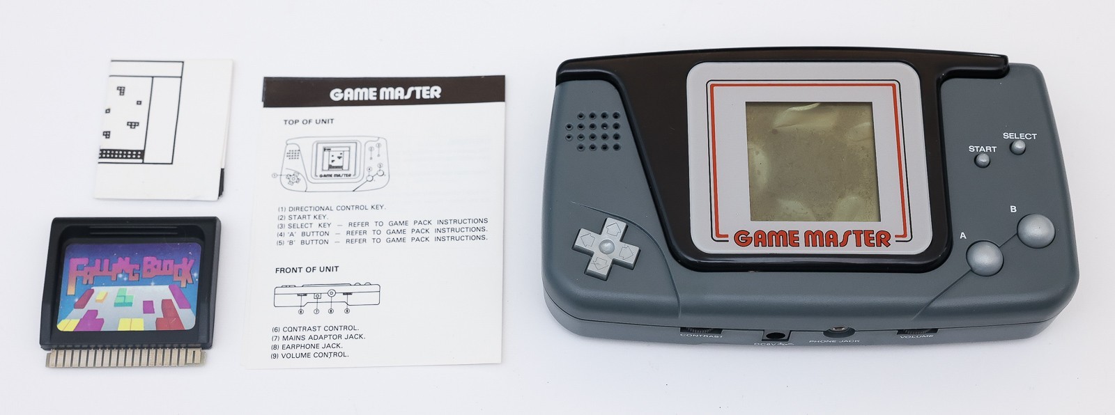 Game Master Handheld Console System Hartung Delplay Watara – Works but Bad LCD