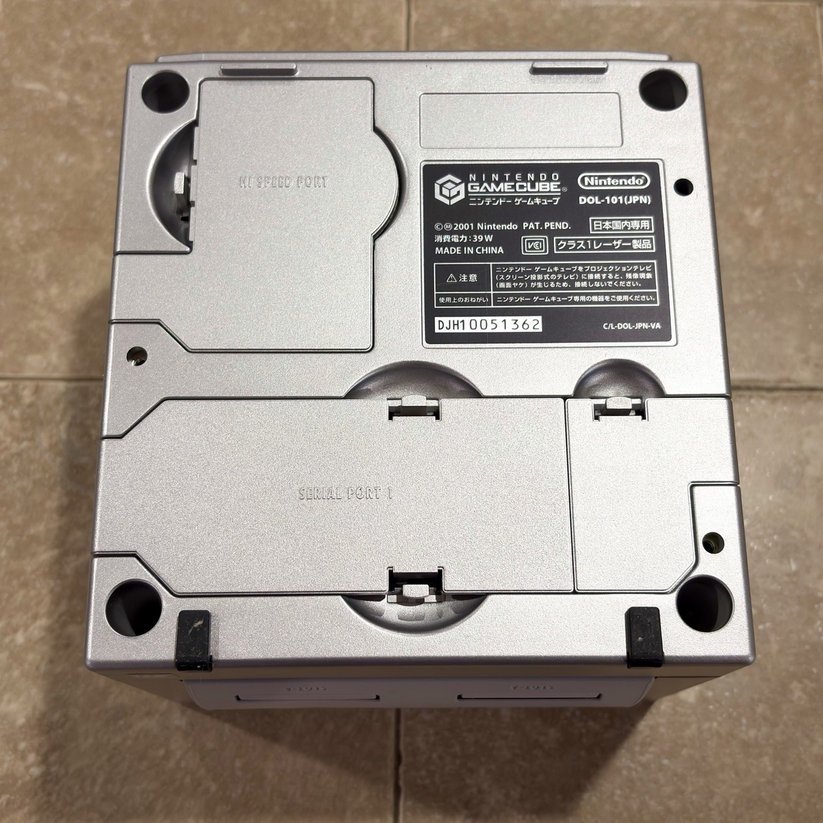 REGION FREE Nintendo Gamecube Platinum Silver Console DOL-101 System JPN/USA