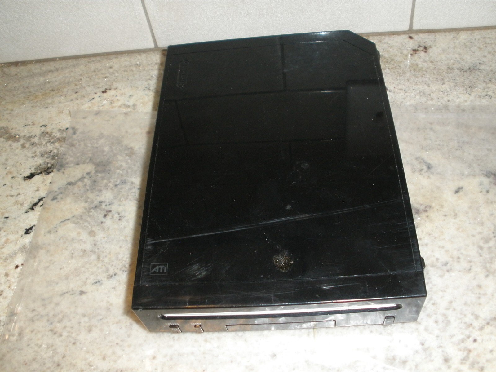 BLACK NINTENDO WII RCONSOLE ONLY TESTED WORKS RVL-101 (USA)