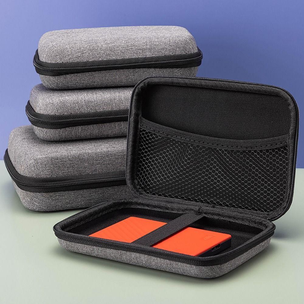 Portable EVA Game Console Case RG35XX H Storage Bag Zipper Hard Shell Travel Pou