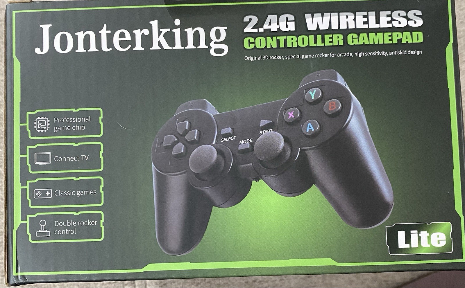 New Game Stick Lite 2.4G Wireless Controller 4K Ultra HD Retro Gaming Console