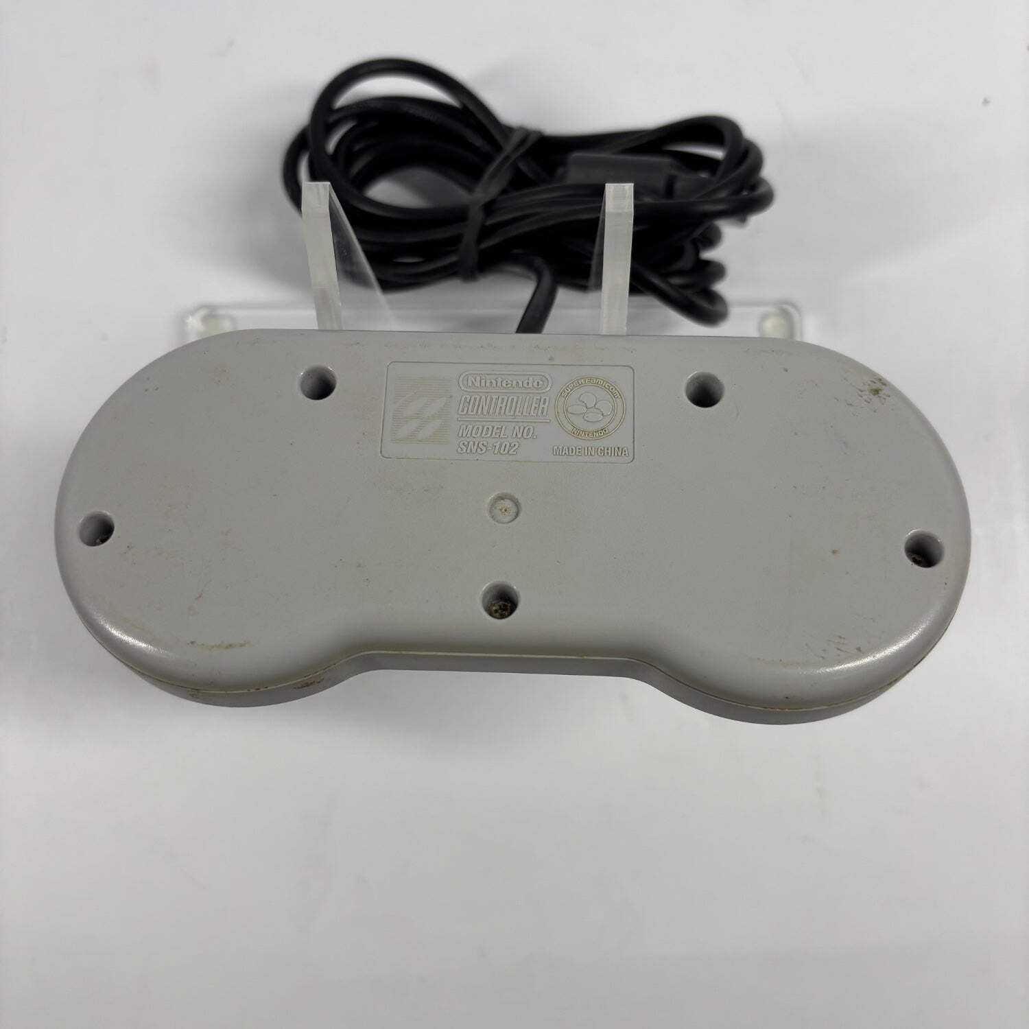 Super Nintendo SNES Control Deck Video Game Console SNS-101 Gray