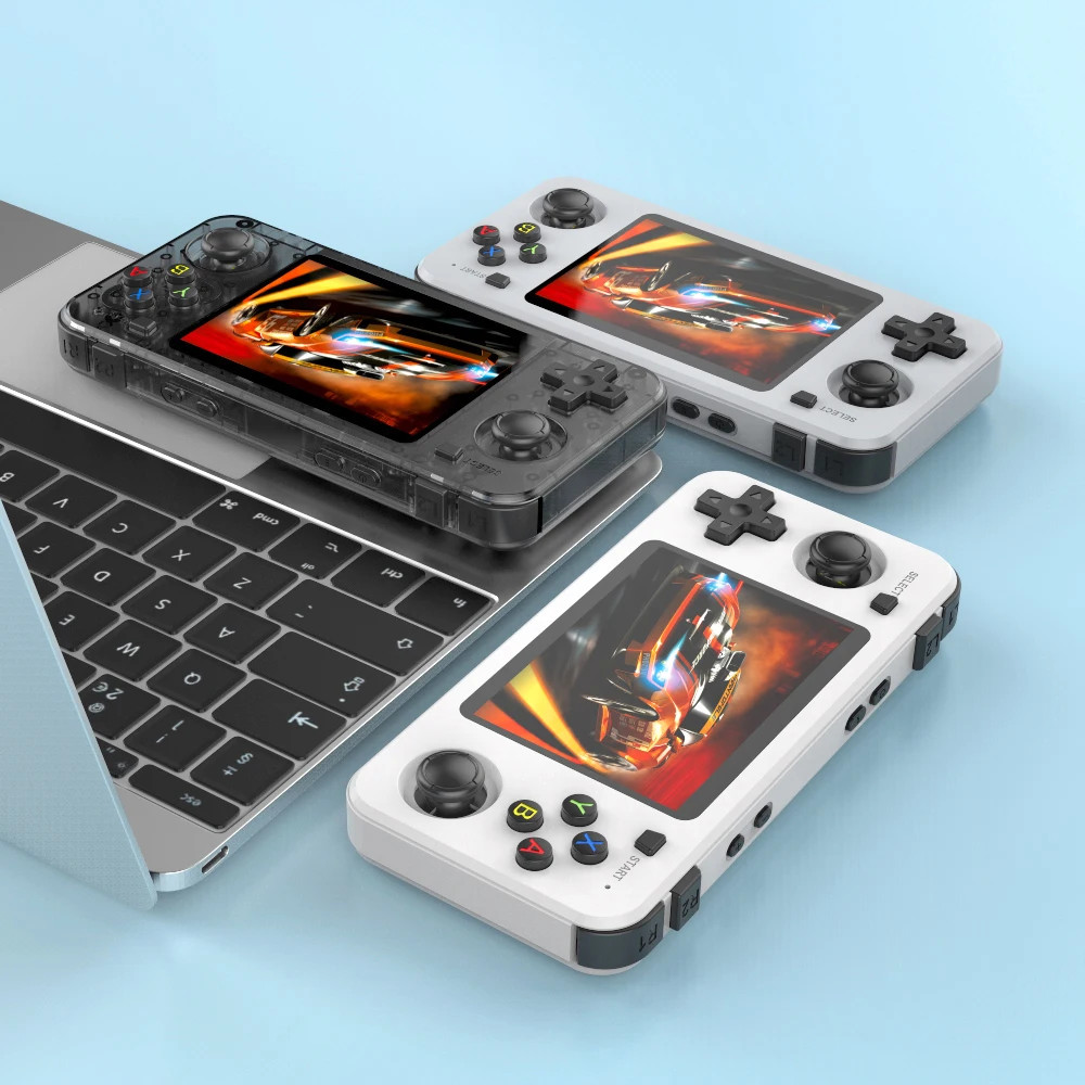 New R36H Retro Handheld Console Open-Source Linux System Classic Game Consoles 3