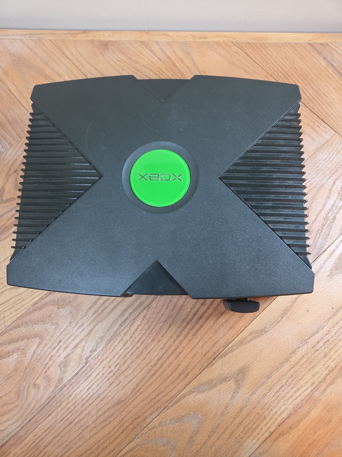Microsoft XBOX Original Classic System For Parts with Remote and Manual No Chord
