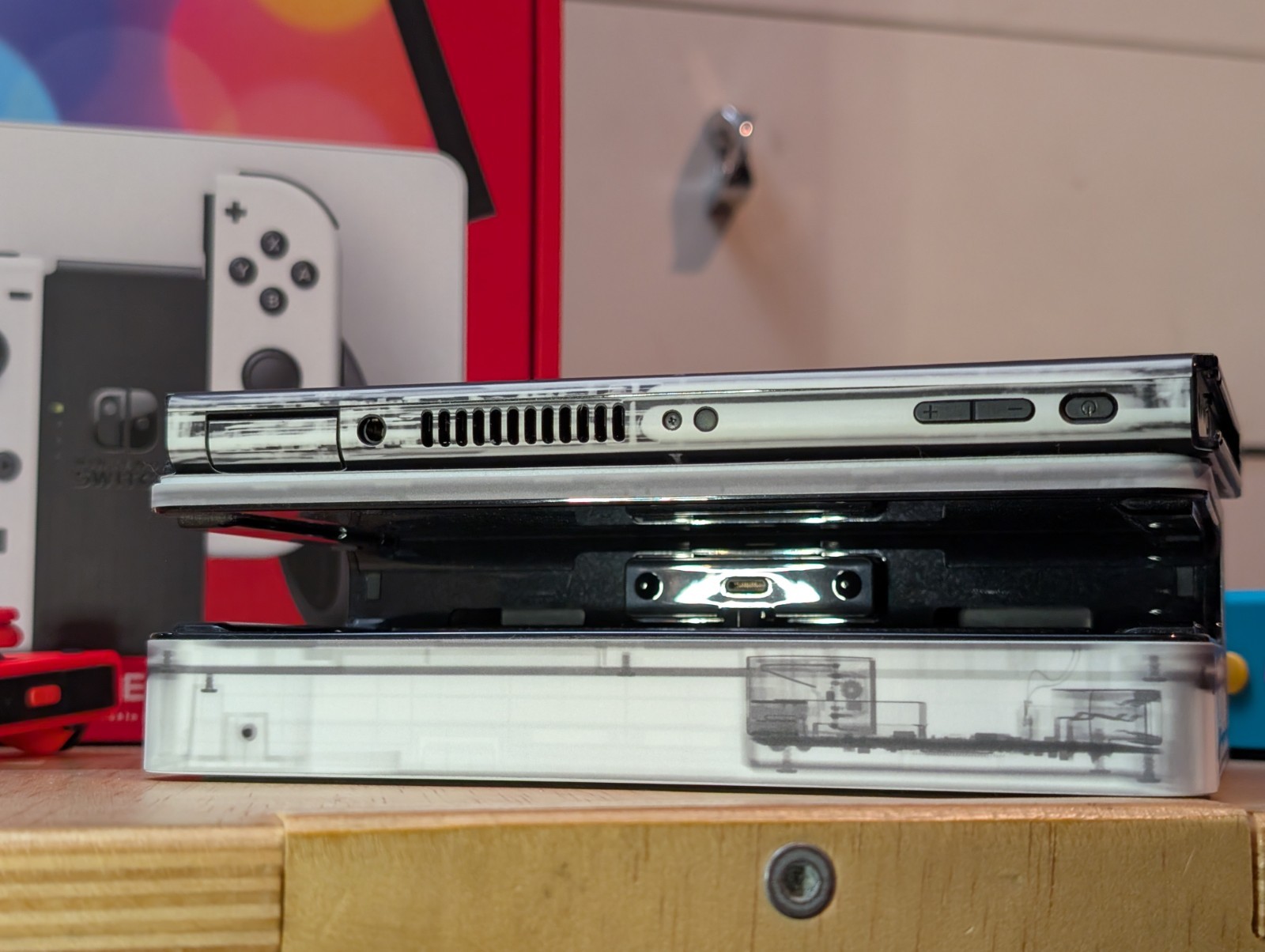 Nintendo Switch OLED Model – White bundle w/ extra controllers & accessories