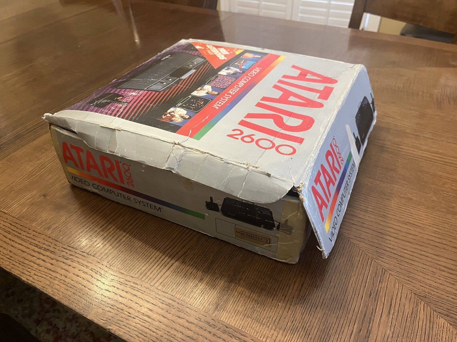 atari 2600 VADER console IN BOX! W Asteroids!