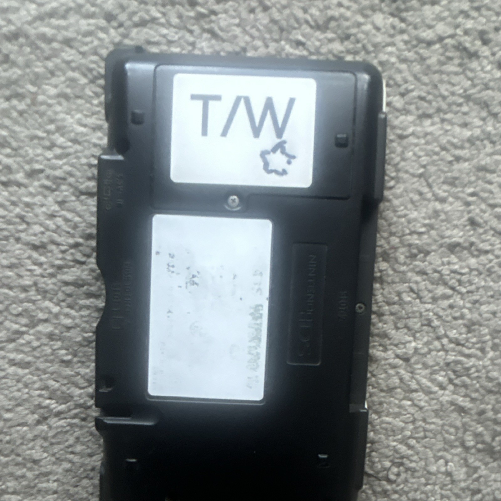 Nintendo DS Silver Handheld Console Dual Screen Touch Screen NTR-001