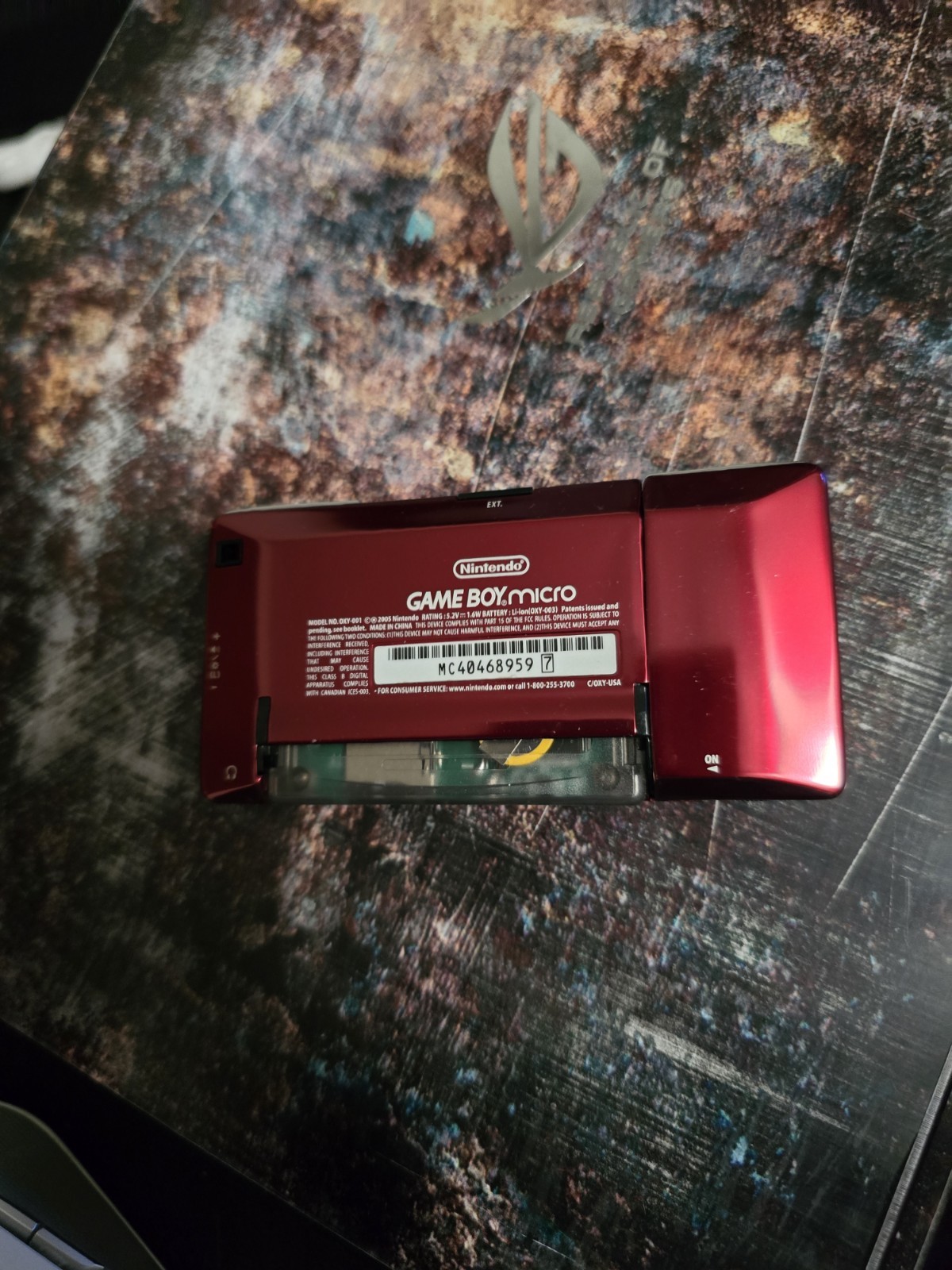 Game Boy Micro FamicomHappy Mario 20th (RARE Unmarked Version) + Anbernic RG300X