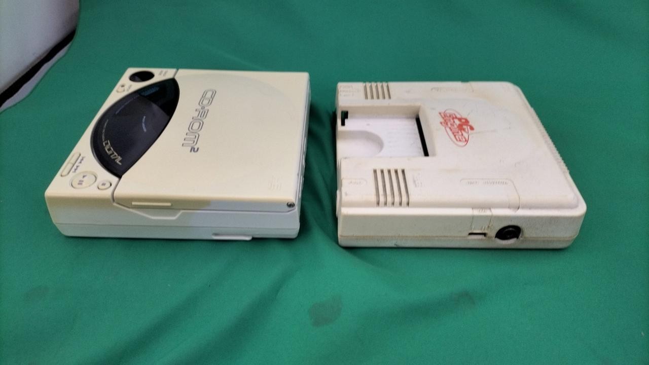 NEC PT-TG001+CDR-30A+IFU-30A PC engine+CD-ROM2